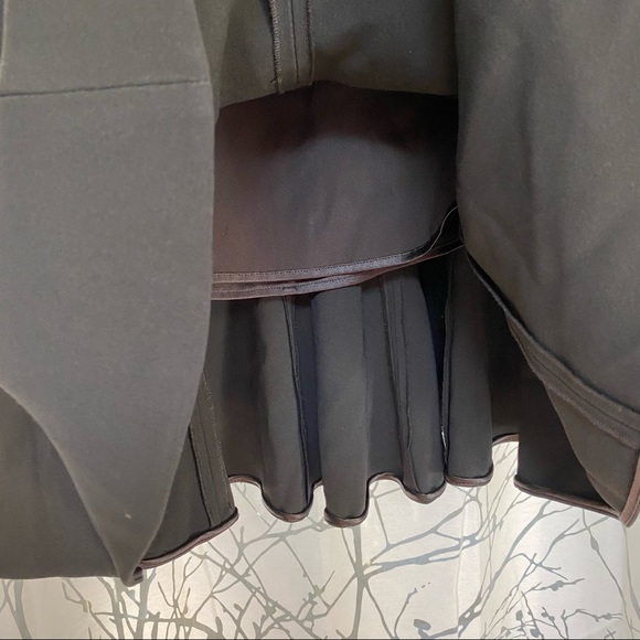 Dolce & Gabbana black flounce flared midi skirt - Picture 5 of 9